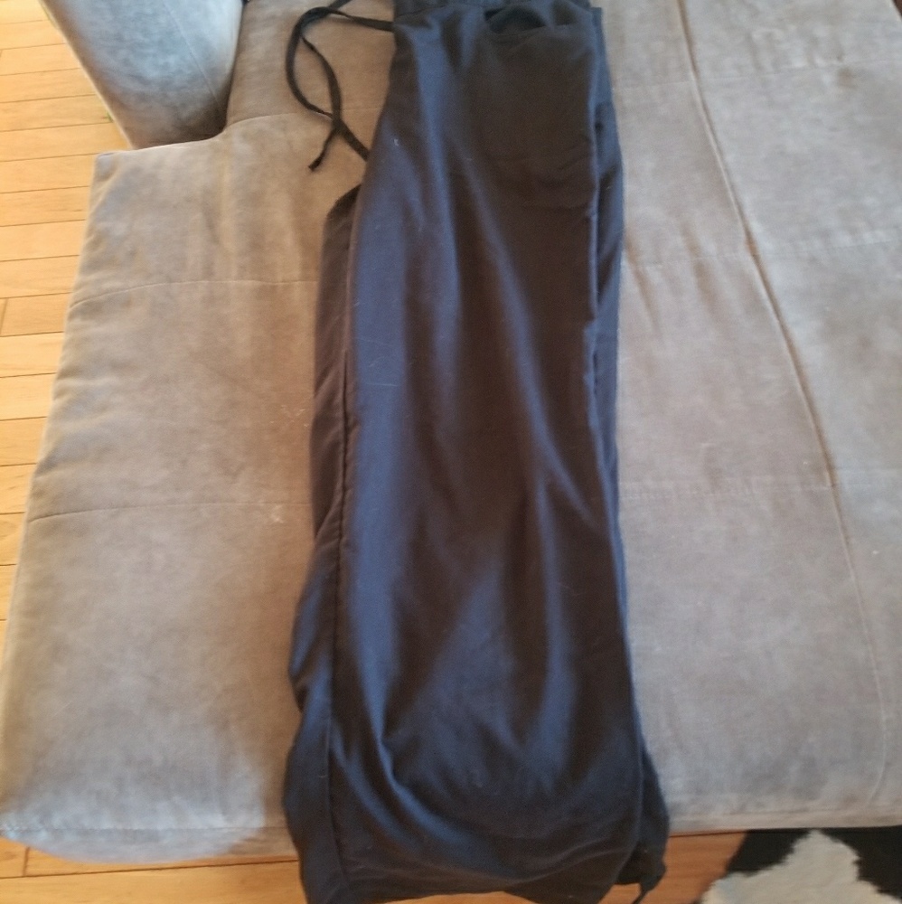 Large Black scrub pants